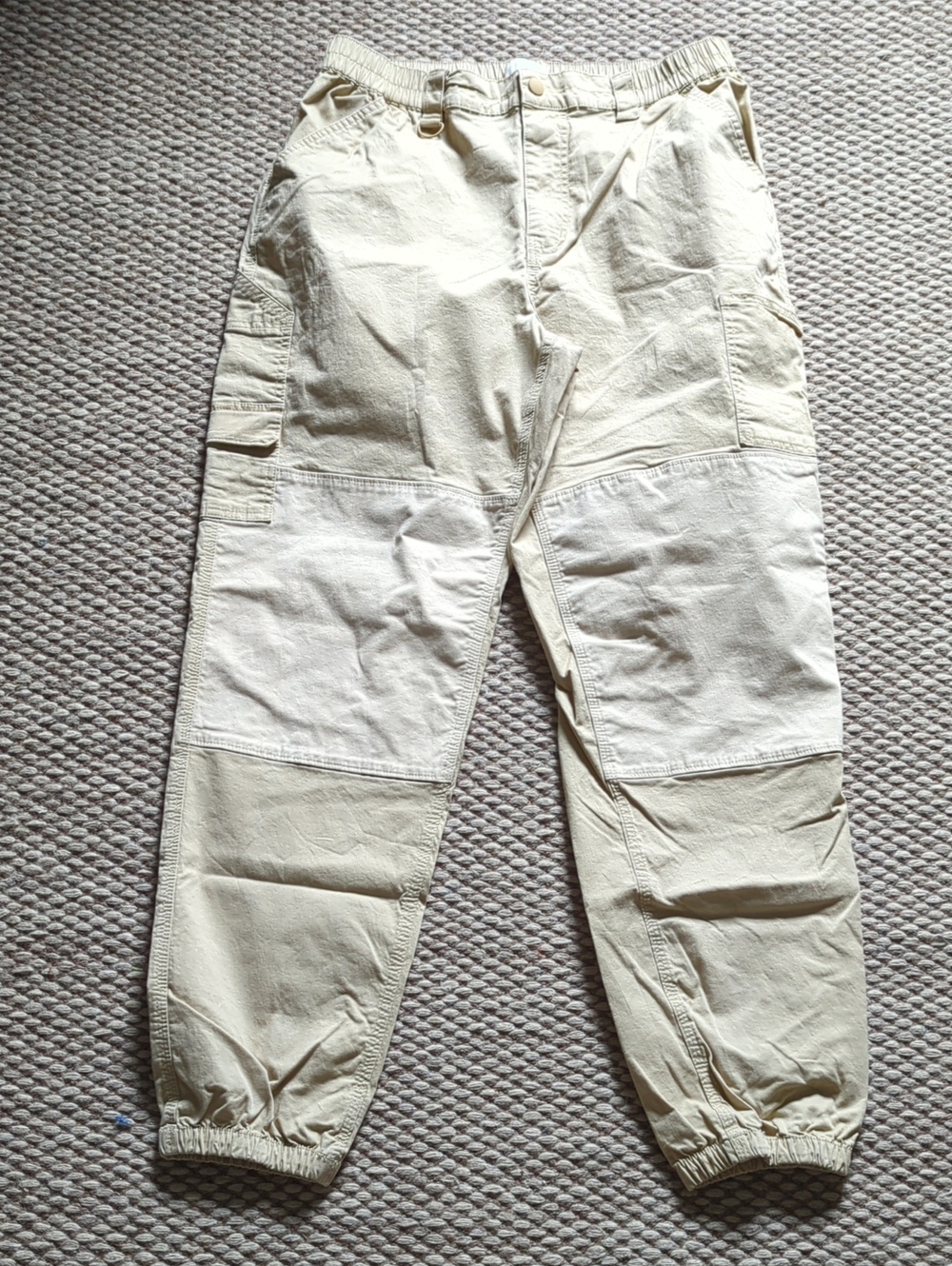 Standard/Cloth Tan Cargo Jogger Pants